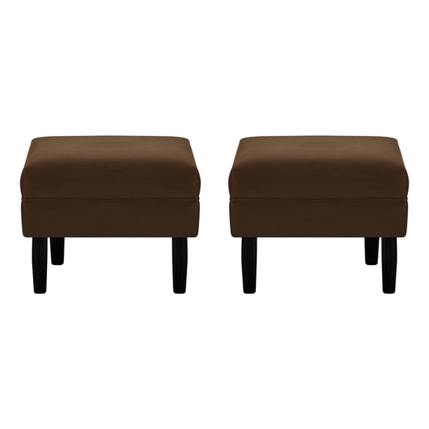 Set Pouf Sky 1c Felpa 00 Chocolate