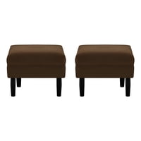 Bodevir - Set Pouf Sky 1C Felpa 00 Chocolate