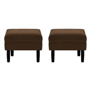 Bodevir - Set Pouf Sky 1C Felpa 00 Chocolate