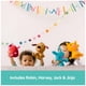 thumbnail image 3 of Paquete De Regalo De Felpa Con 4 Animales De Peluche Y Casita De Juegos, 3 of 7