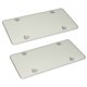 thumbnail image 2 of Tenedor plástico de la etiqueta del marco de la placa 2pcs para los coches nosotros universal estándar, 2 of 5