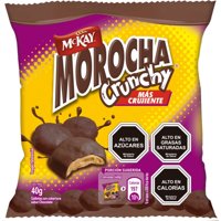 Galleta Cobertura Chocolate Morocha Crunchy