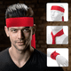 thumbnail image 2 of Cinta para la cabeza que absorbe el sudor, diadema con lazo, banda para el pelo para hombres, mujeres, niños y niñas, banda para el sudor ninja atlética, bandana pirata para tenis y entrenamiento., 2 of 5