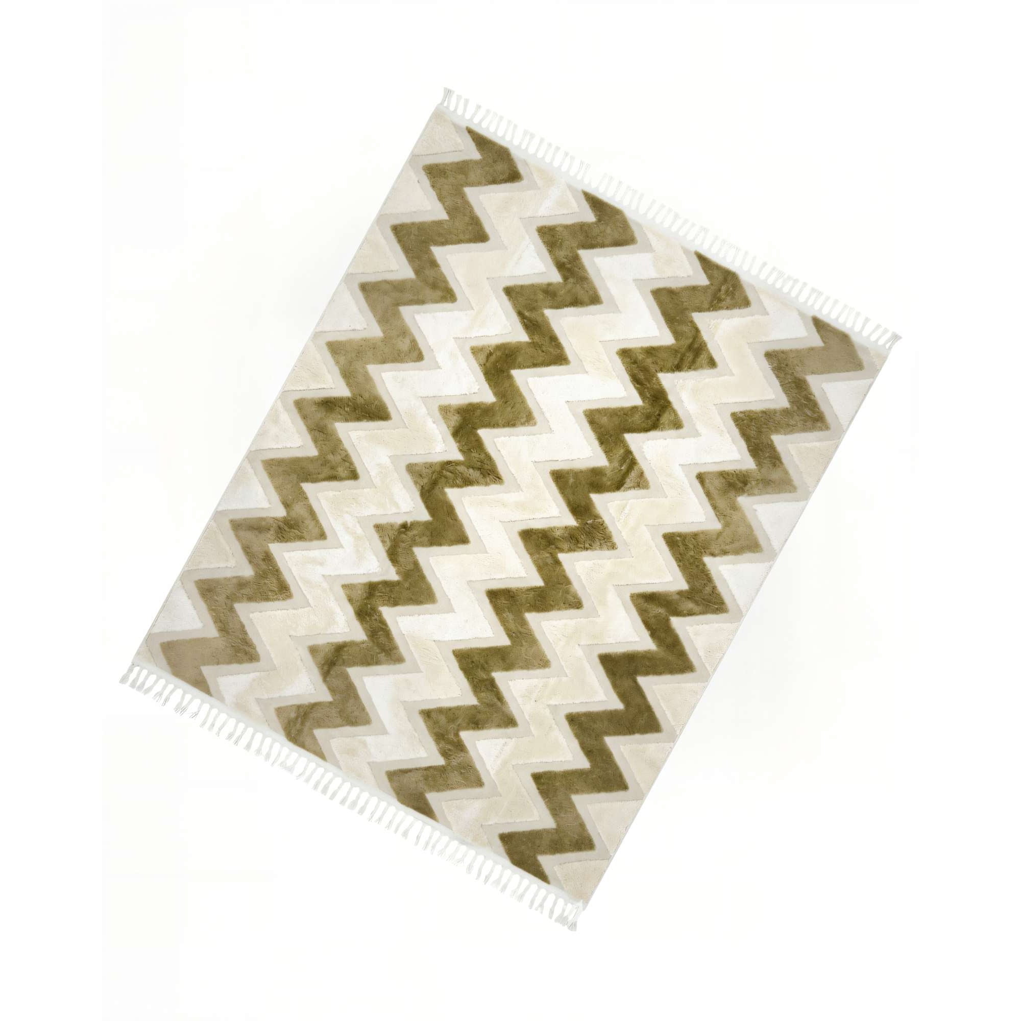 Genérico - Alfombra 200 X 240 Decorativa Jacquardbicolor 9