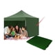 thumbnail image 2 of Toldo Plegable 3x3 Metros Con Paredes Laterales Verde UV, 2 of 2