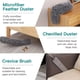 thumbnail image 3 of 4pcs, Microfiber Feather Duster, Retractable And Flexible Duster With Long Extension Bar Washable Lightweight Duster For Cleaning Ceiling Fans, High Ceilings, Blinds, Furniture, Cars, 3 of 4