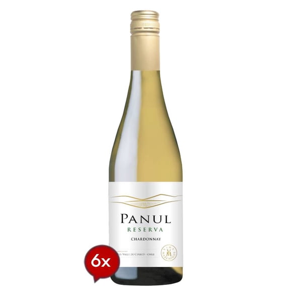 6 Vinos Reserva Panul Chardonnay