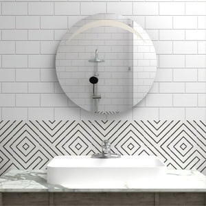 Fmfurniture - Espejo Ovalado Fm-029 60X60X1,9