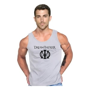 Persodesign - Polera Diseño Dream Theater Musculosa Tank Gym Life Talla Xl Gris Hombre