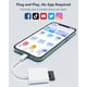 thumbnail image 5 of Lector de tarjetas SD USB-C de doble ranura para SD y MicroSD YOFEEPOP, 5 of 7