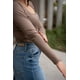 thumbnail image 2 of Body mujer manga larga Annhora color mocca - MM SHOP, 2 of 4