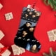 thumbnail image 4 of Friends (Serie de TV) Tema: Calcetines de Navidad, fino lino blanco para colgar en escaleras y chimenea, decoración navideña para el hogar, regalo de Navidad. 45cm × 32cm, 4 of 5