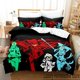 thumbnail image 1 of Tengen Toppa Gurren Lagann Bedding Set Duvet Cover Bed Set Quilt Cover Pillowcase Comforter Size Boys Adult Bed Sheets, 1 of 5