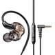 thumbnail image 1 of Auriculares gamer con cable Bodykoo, driver de 10 mm, micrófono y doble conector, 1 of 6