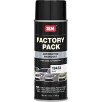 Pintura En Aerosol Sem 19423, Paquete De Fábrica, Color Negro, 355 Ml (12 Oz)