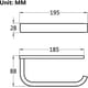 thumbnail image 2 of Portarrollos de papel higiénico DayCount®, de acero inoxidable, para montaje en pared, para lavabo de baño, con tornillo incluido, 2 of 7