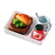 thumbnail image 1 of Simulación De Desayuno, Tostadas Y Mermelada, Juego De Cocina Para Casa De Mu?ecas 1/12, Utilería Para Fotos, Hamburguesa Vegetariana, 1 of 5