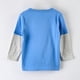 thumbnail image 2 of Polera Manga Larga Niño Bluey Doble Manga Azul, 2 of 4