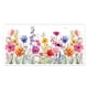 thumbnail image 3 of Adhesivo De Pared Con Diseño De Flores, Mural Artístico Para El Hogar, Dormitorio, Baño, Puerta, Papel Tapiz De PVC, 3 of 6