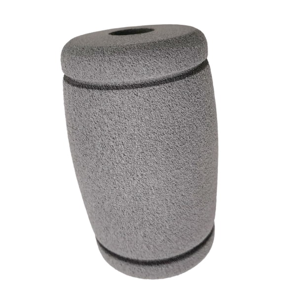 Tubo de empuñaduras de espuma, 1 paquete, reutilizable, se adapta a almohadillas de pie de mango cómodo de 25 mm para máquinas de barra para sentarse,