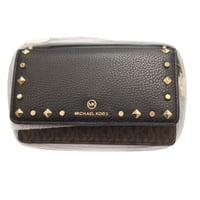 Cartera Michael Kors Womens Small Phone Crossbody Mk Signature Brown Black