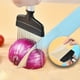 thumbnail image 2 of 1pc, Onion Slicer, Onion Holder For Slicing, Stainless Steel Onion Slicer Cutter, Lemon Slicer, Onion Slicer Holder, Onion Slicer Cutter For Steak Tendons, Household Gadget, Kitchen Tools, 2 of 2
