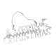 thumbnail image 4 of Tarjeta De La Letra Del Ornamento Del Ornamento Del árbol De Navidad Decoración De La Casa Del A?o Nuevo 30x10cm, 4 of 5