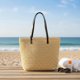 thumbnail image 3 of Bolso Playero de Rafia 23 L con Tirantes Largos, 3 of 6