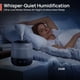 thumbnail image 4 of Humidificador CLARSTON Clarston, 2 litros, llenado en la parte superior, boquilla de 360°, 7 colores, 4 of 9