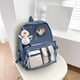 thumbnail image 4 of Kawaii Preppy Nylon Backpack - Large Capacity, Durable & Lightweight - Perfect for School, Travel & Commuting!, 4 of 4