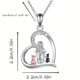 thumbnail image 3 of Collar y dige fantasia corazon gatitos, 3 of 3