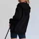 thumbnail image 3 of Chaqueta deportiva de mujer, chaqueta con capucha, sudadera larga de otoño e invierno., 3 of 6