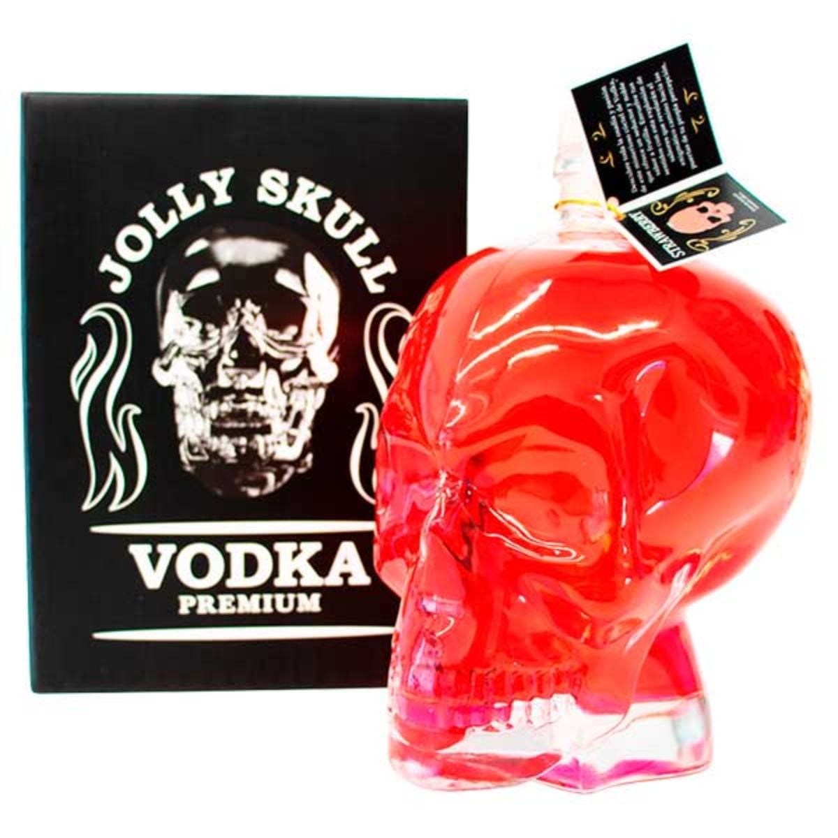 Vodka Calavera Jolly Skull Strawberry 20° 1 Litro