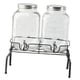 thumbnail image 1 of Dispensador De Bebidas De 2 Piezas, Dispensador De 4L Por Tarro Con Soporte Para Té, Jugo, Bebida, Grifo De Acero, 1 of 5