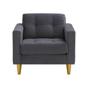 Bodevir - Sofa Retro 1C Felpa 01 Gris