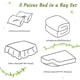 thumbnail image 3 of NTBAY Twin Comforter Set with Sheets, 5 Pieces Soft and Breathable, 3 of 3
