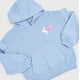 thumbnail image 4 of Poleron Niña Kids Hoodie Celeste Corona, 4 of 5