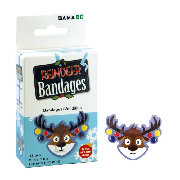 Vendajes GAMAGO Reindeer Autoadhesivos 18 unidades