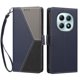 thumbnail image 3 of Funda Cartera Tricolor para Xiaomi Xiaomi Poco M8 5G con Ranuras, Azul Oscuro, 3 of 6