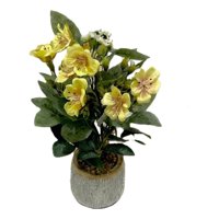 Genérico - Planta Decorativa Artificial Estilo Floral Campiña Jhn