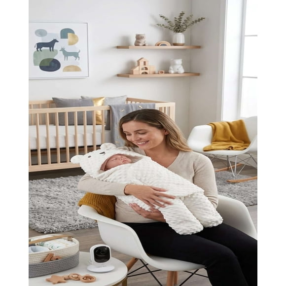 Manta De Dormir Bebé Minky Soft Térmica Con Piernas