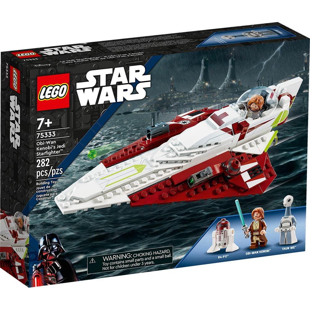 Bloques de construcción Caza Estelar Jedi de Obi-Wan Kenobi 75333