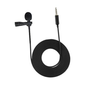 Magideal - Micrófono De Solapa Con Conector Jack De 3,5 Mm, Micrófono De Cuello, Micrófono De Solapa Para Entrevistas En Podcast, Videoconferencias, Transmisión