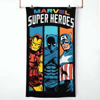 Mashini - Toalla De Playa+ Bolso Avengers Heroes