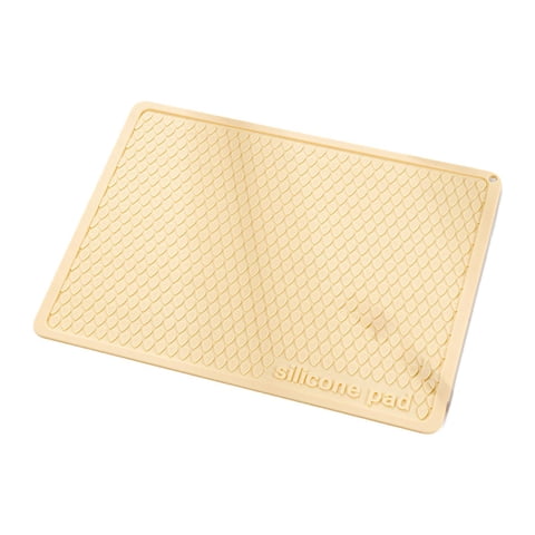 Bothyi - Bandeja Para Fregadero, Práctico Escurridor De Platos Para Baño, Cocina, Comedor, Color Amarillo