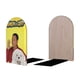 thumbnail image 2 of Samson y Gert Sujetalibros decorativos temáticos, tope para estantería con base antideslizante, uso dual para hogar y oficina - 2 piezas, 2 of 6