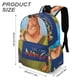 thumbnail image 3 of El Nuevo Emperador-theme Backpack, Campus style schoolbag Bookbag with Adjustable Shoulder Straps And Large Zip Compartment, Unisex Travel Bags.42x30x15cm, 3 of 6