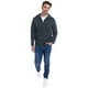 thumbnail image 3 of Sweater Medio Cierre Verde Melange, 3 of 3