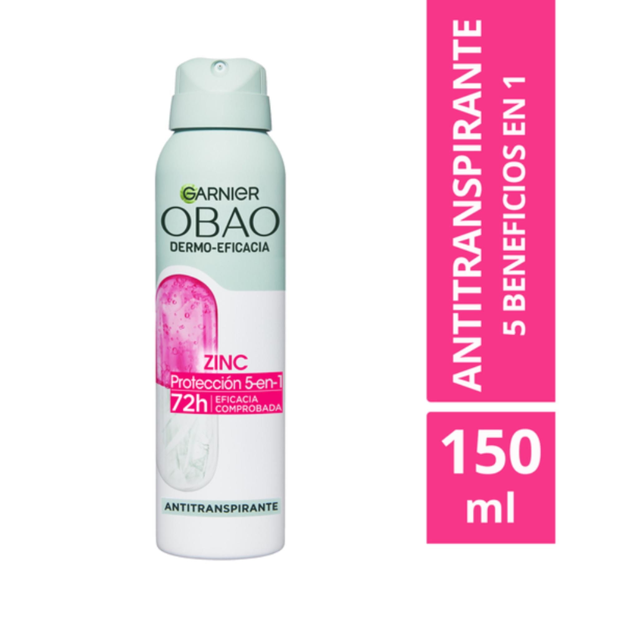 Obao - Desodorante Aerosol Dermo-Eficacia Zinc