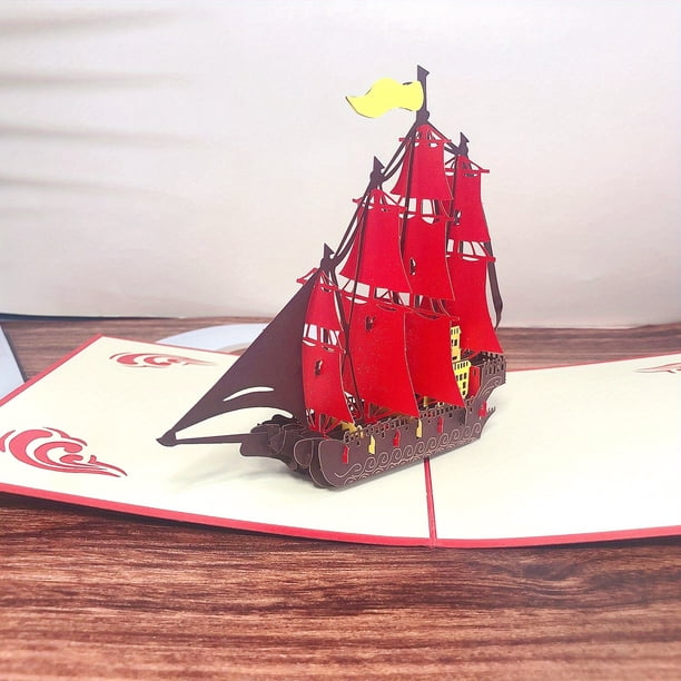 Brighten Up Their Day with a Unique 3D Pop Up Birthday Card for Boys, Sons, Kids, and Toddlers - Perfect for Father's Day!